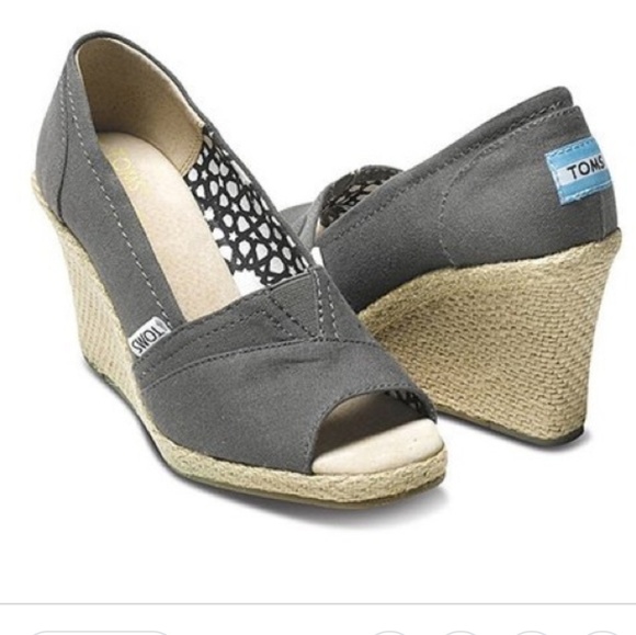 Toms Shoes - Toms Calypso Canvas Wedge